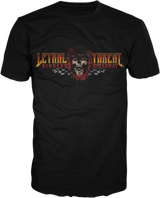 LETHAL THREAT Sinner's Speedway T-Shirt - Black - 3XL LT20883XXXL