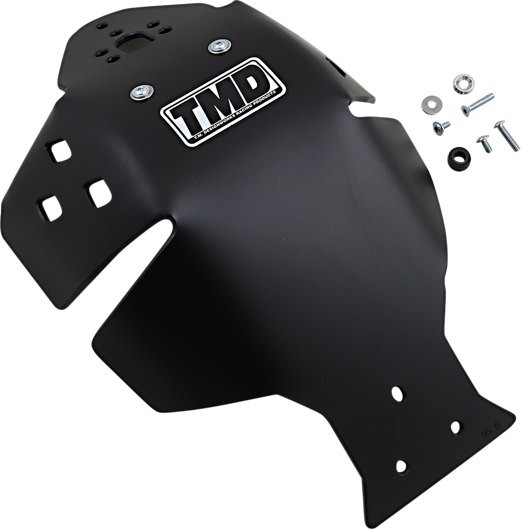 T.M. DESIGNWORKS Skid Plate - Black - YZ 250F YAMC-255-BK