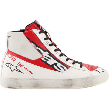 ALPINESTARS Stated Flair Shoes - White/Bright Red - US 10.5 2541326-2230-105