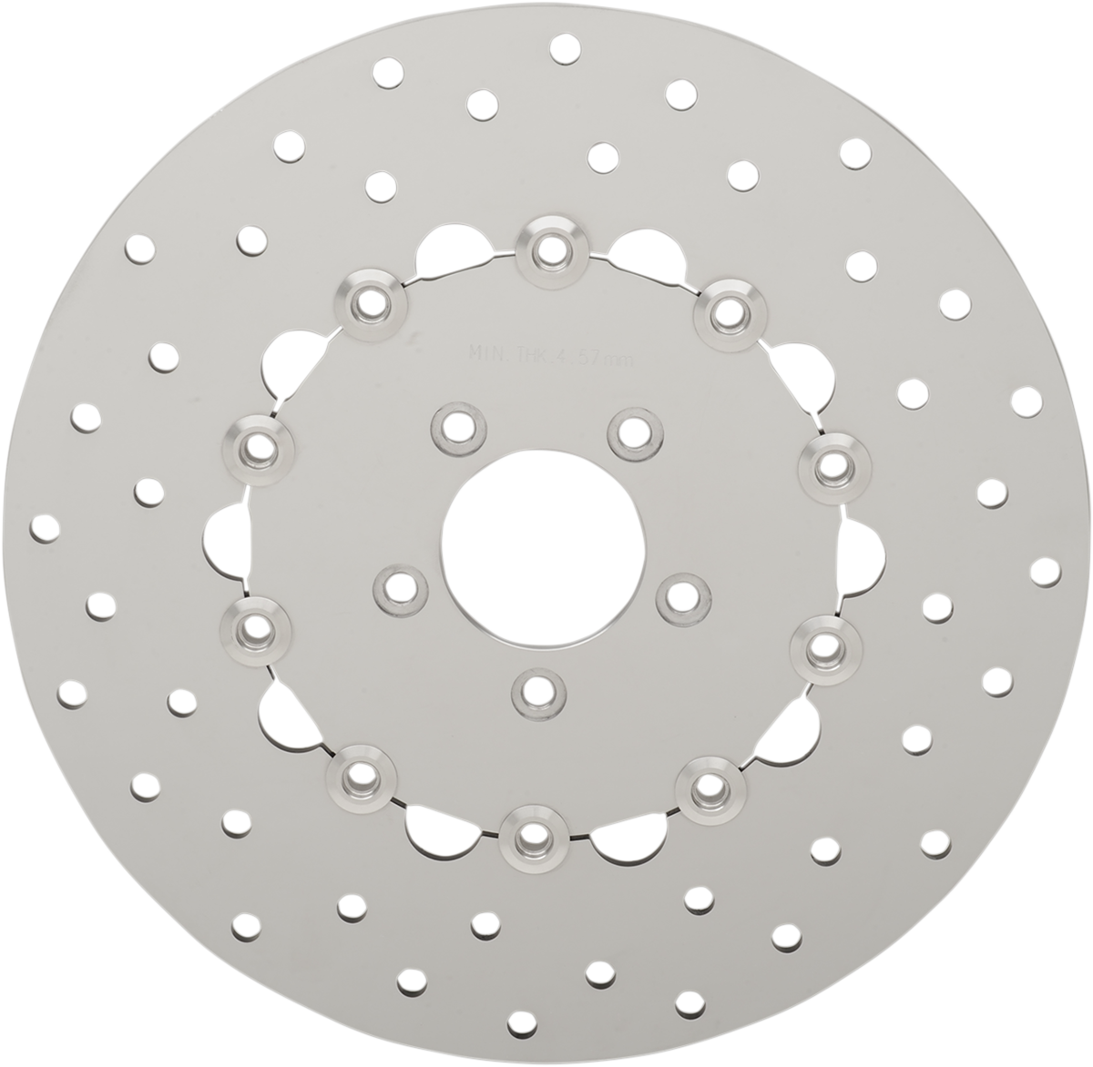 DRAG SPECIALTIES Drilled Brake Rotor - Front - 11.8" - Dyna ALSO FIT 16-17 FXDWG B06-0199ASP