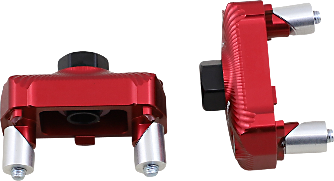 DRIVEN RACING Captive Axle Block Sliders - Red DRCAX-202RD