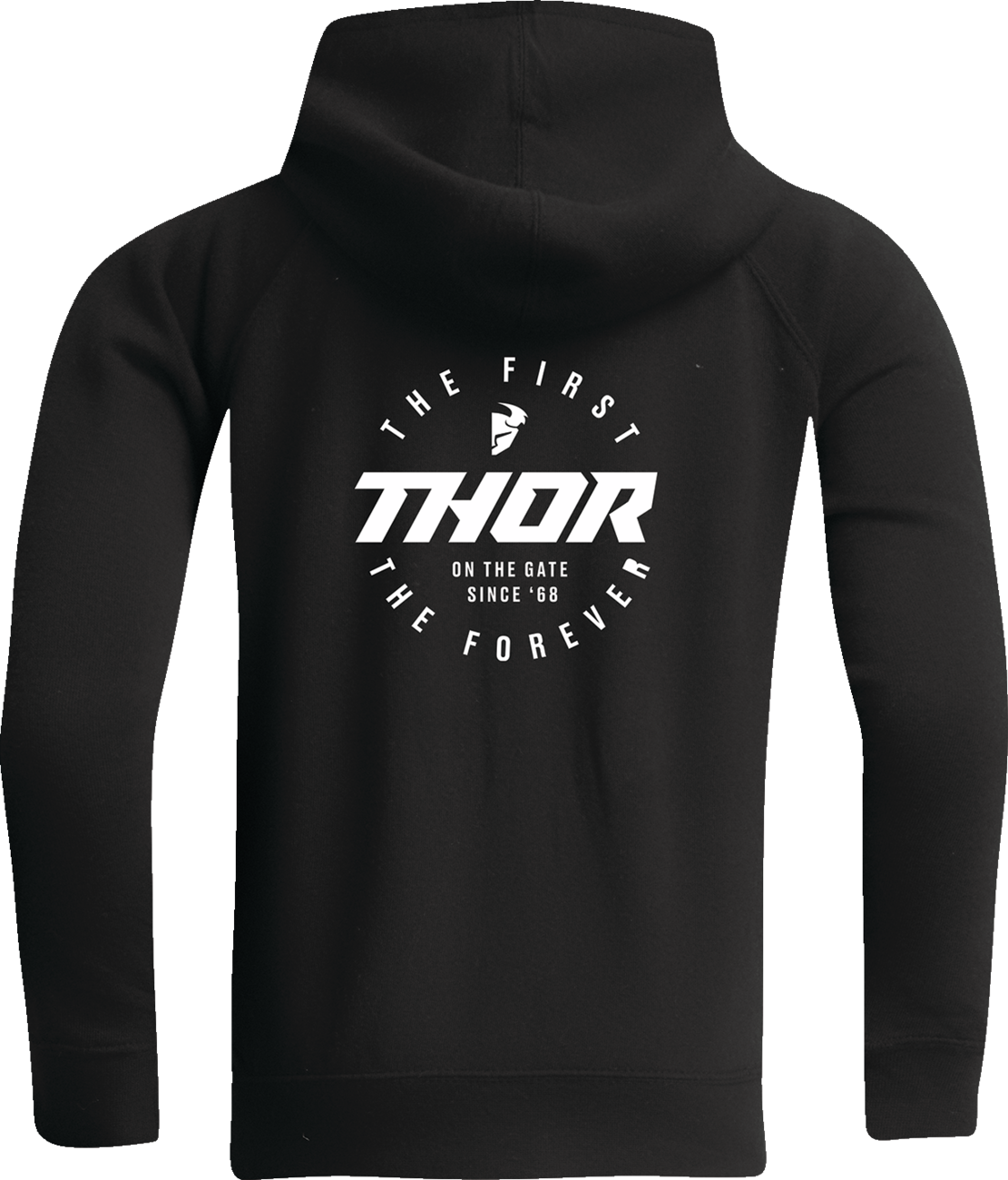 THOR Youth Girl's Stadium Pullover Sweatshirt - Black - Small 3052-0669