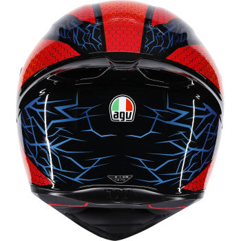 AGV Helmet K1 S Speedarmor Black/Orange/Blue Sm 2118394018-074-S