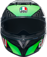 AGV K3 Helmet - Kamaleon - Black/Red/Green - 2XL 21183810040132X