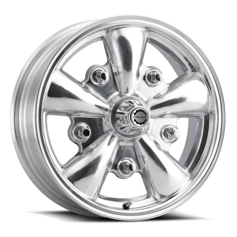 Mobelwagen MW-720P Das Jager 15x5.5in / 5x205 BP / 14mm Offset / 173mm Bore - Polished Wheel MW-720P-55520+14