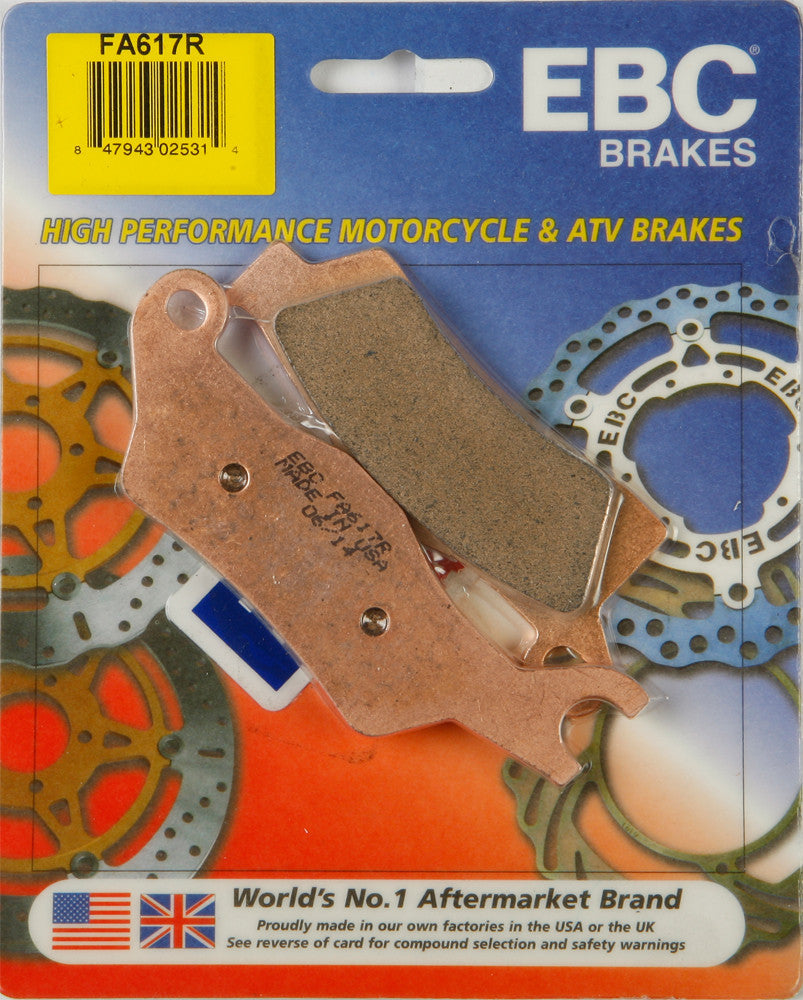 EBC Brake Pads Fa617r Sintered R Series FA617R