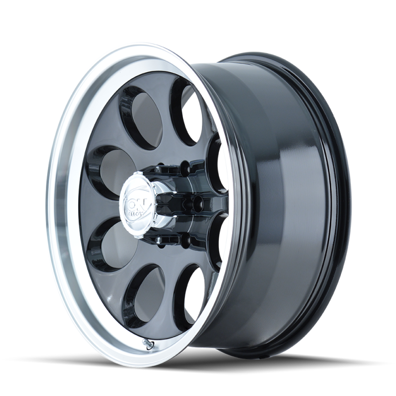 ION Type 171 15x10 / 5x127 BP / -38mm Offset / 83.82mm Hub Black/Machined Wheel