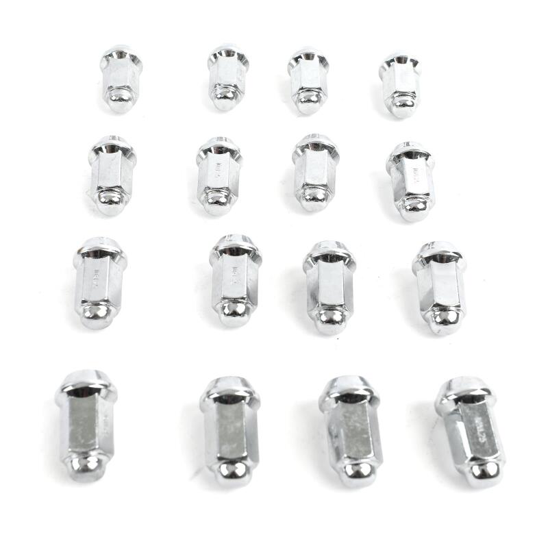 ITP Lug Nuts (Box) - 10mm Taper / 14mm Head - Chrome ALUG14BX