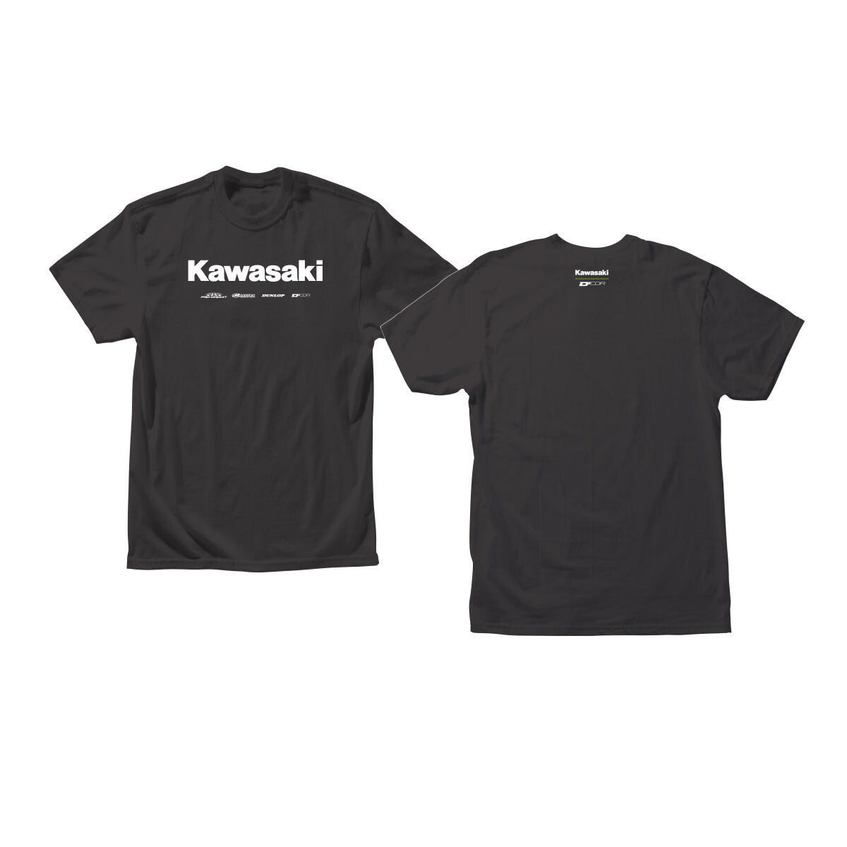 D-COR Kawasaki Racing Tshirt Black 2x 80-119-5