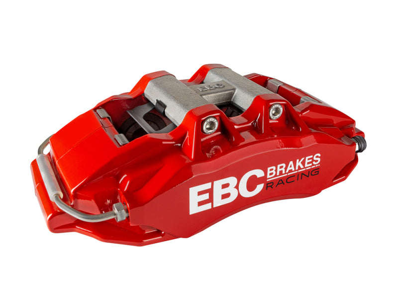 EBC Racing 08-21 Nissan 370Z Red Apollo-6 Calipers 355mm Rotors Front Big Brake Kit BBK036RED-1