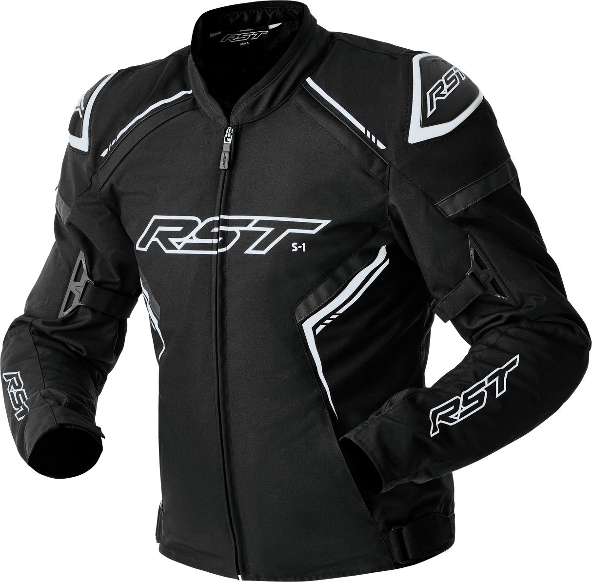 RST Womens S1 D3o Textile Jacket Black Lg 103629BLK-14