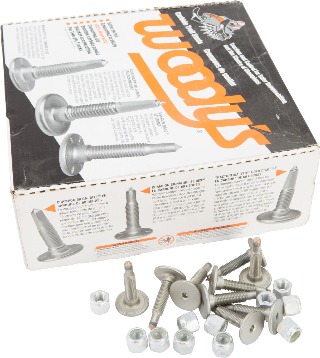 WOODYS Signature Series Stainless Steel Studs 1.325" 144/Pk SSP-1325-CS