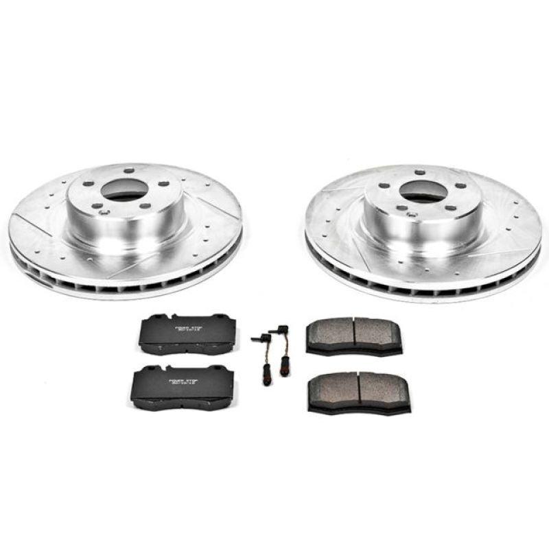 Power Stop 00-03 Mercedes-Benz CL500 Front Z23 Evolution Sport Brake Kit