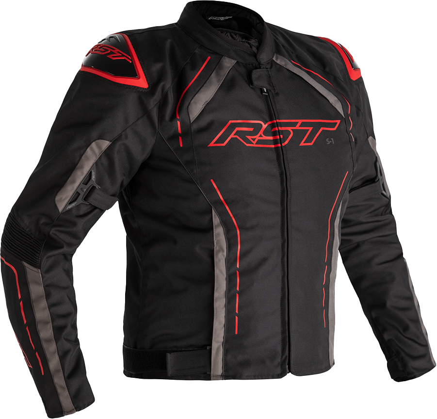 RST S1 Ce Jacket Black/Grey/Red Textile 2xl 102559GRY-48