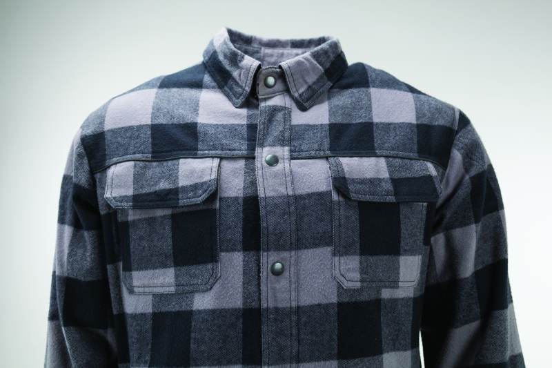 River Road Vise Flannel Moto Shirt - Large 94523