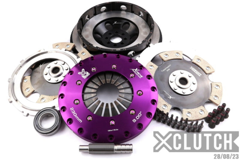 XClutch 03-06 Nissan 350Z 3.5L 9in Twin Solid Ceramic Clutch Kit