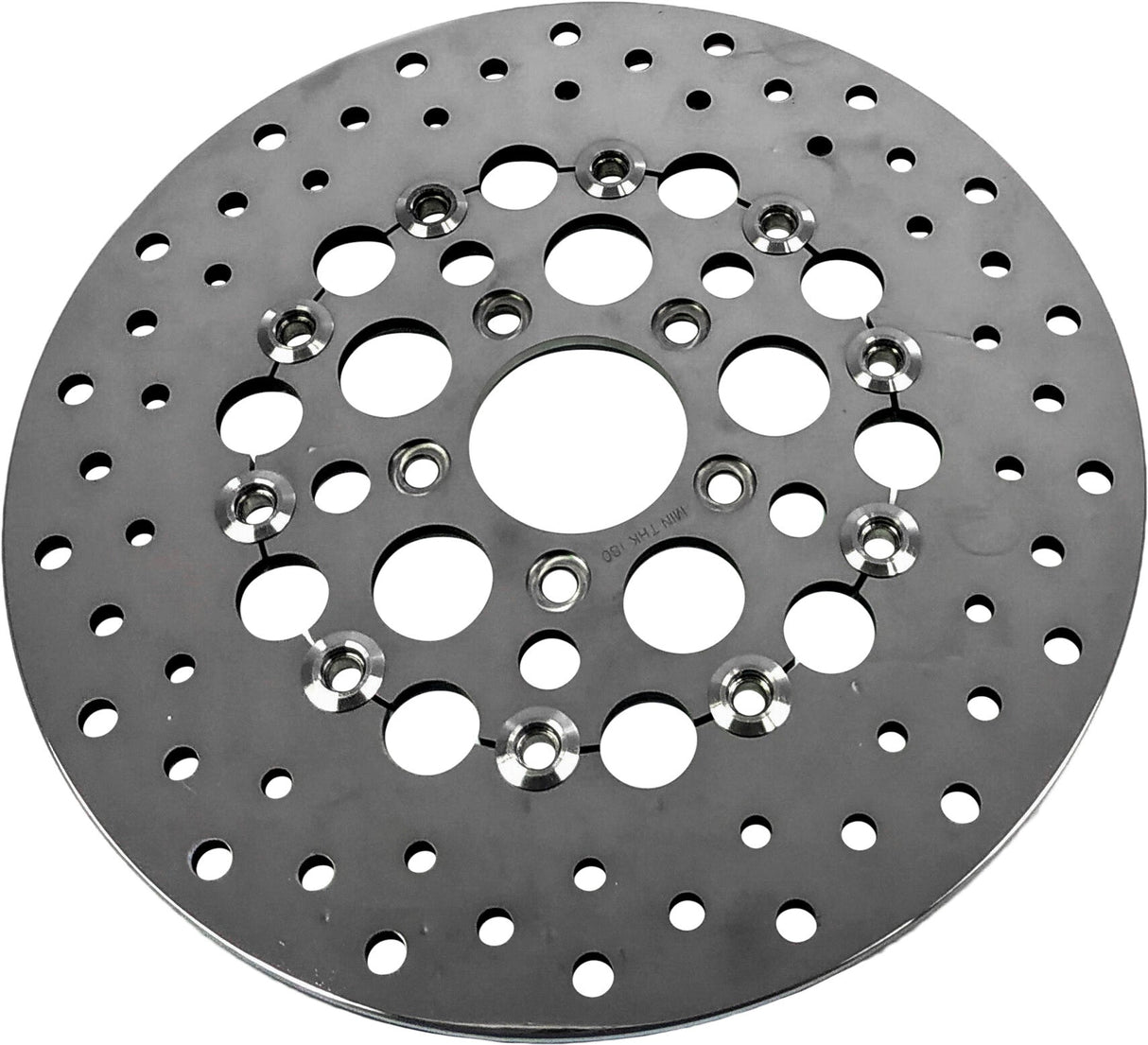 HARDDRIVE Floatin Brake Rotor 11.5" Rear Ss Polished 1.99" Id 96-99 144316