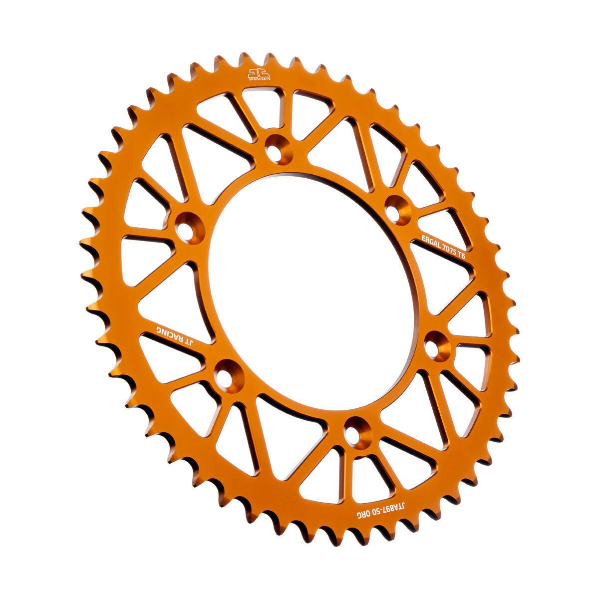 JTRear Racelite Sprocket Alum 50t-520 Org Hus/Husq/KtmJTA897.50ORG