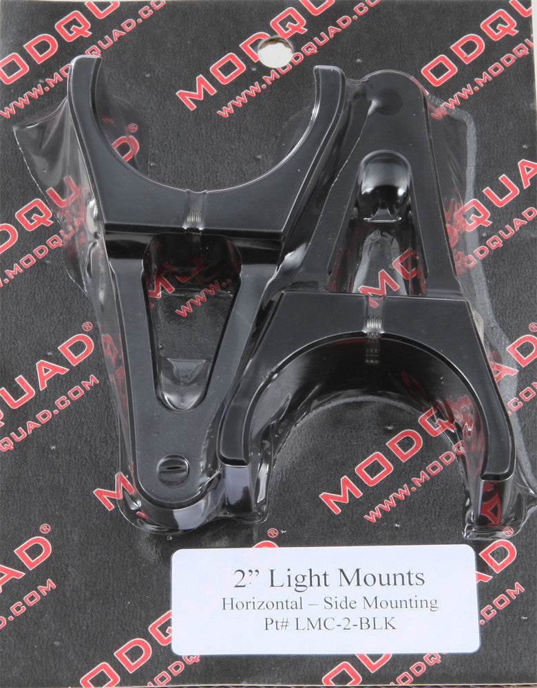 MODQUADMq Light Mnt 2" Clip Mnt BlkLMC-2-BLK