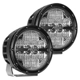 Rigid Industries 360-Series 6in LED Off-Road Drive Beam - Amber Backlight (Pair) 36206