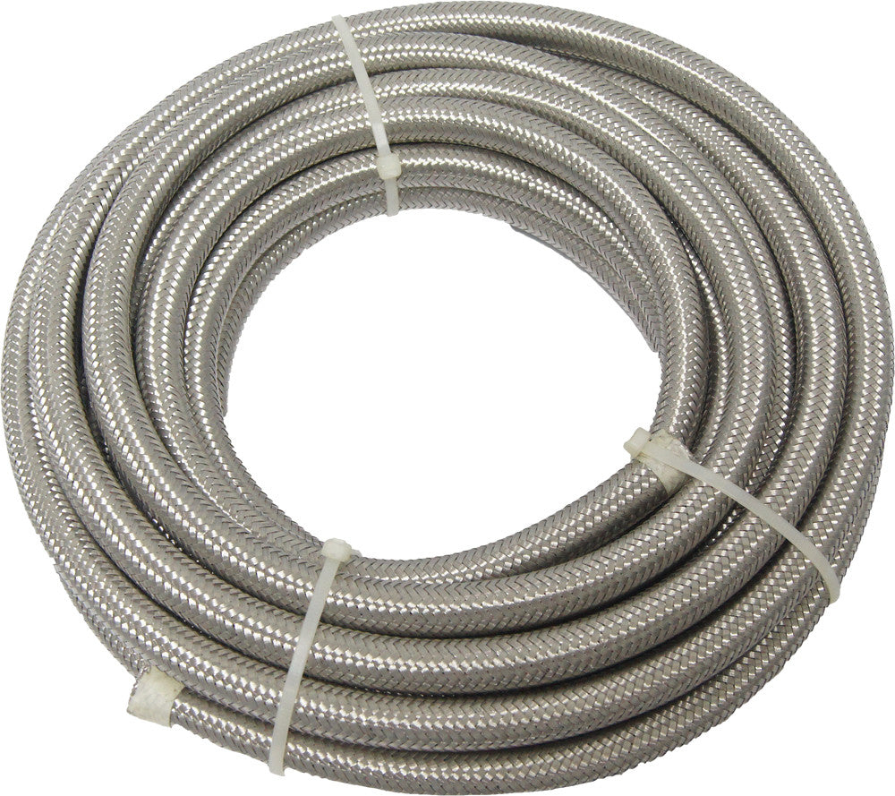 HARDDRIVE Stainless Braided Hose 1/4" 1/4"-6' 70-093 SPLIT 6FT