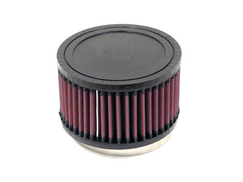 K&N Filter Universal Rubber Round Straight Filter 3.5in Flange 3in Height RU-1790