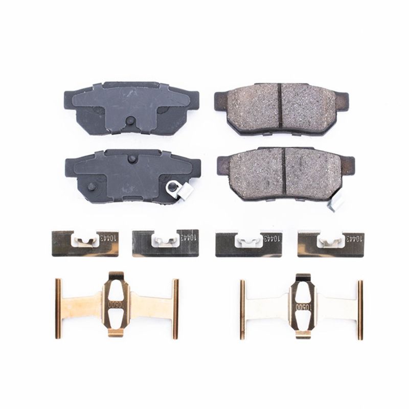 Power Stop 86-01 Acura Integra Rear Z17 Evolution Ceramic Brake Pads w/Hardware