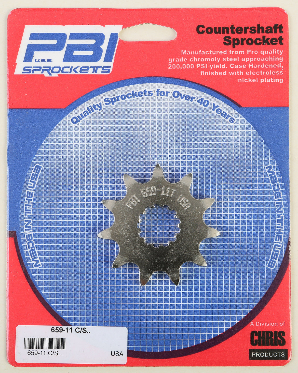 PBIFront Cs Sprocket Steel 11t-520 Suz659-11