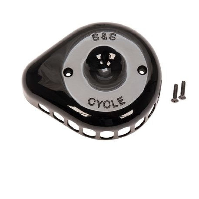 S&S Cycle Mini Teardrop Air Cleaner Cover For All Stealth Applications - Gloss Black 170-0366