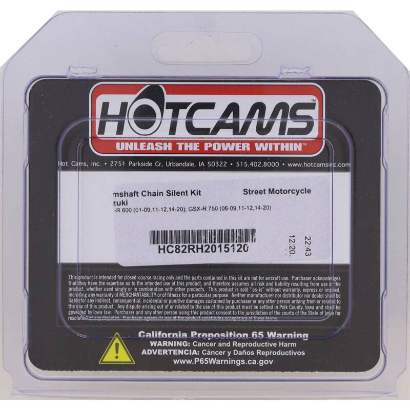 Hot Cams 2007-2009,2012-2024 Honda CRF 150 RB Big Wheel 150cc Silent chain HC82RH2015120