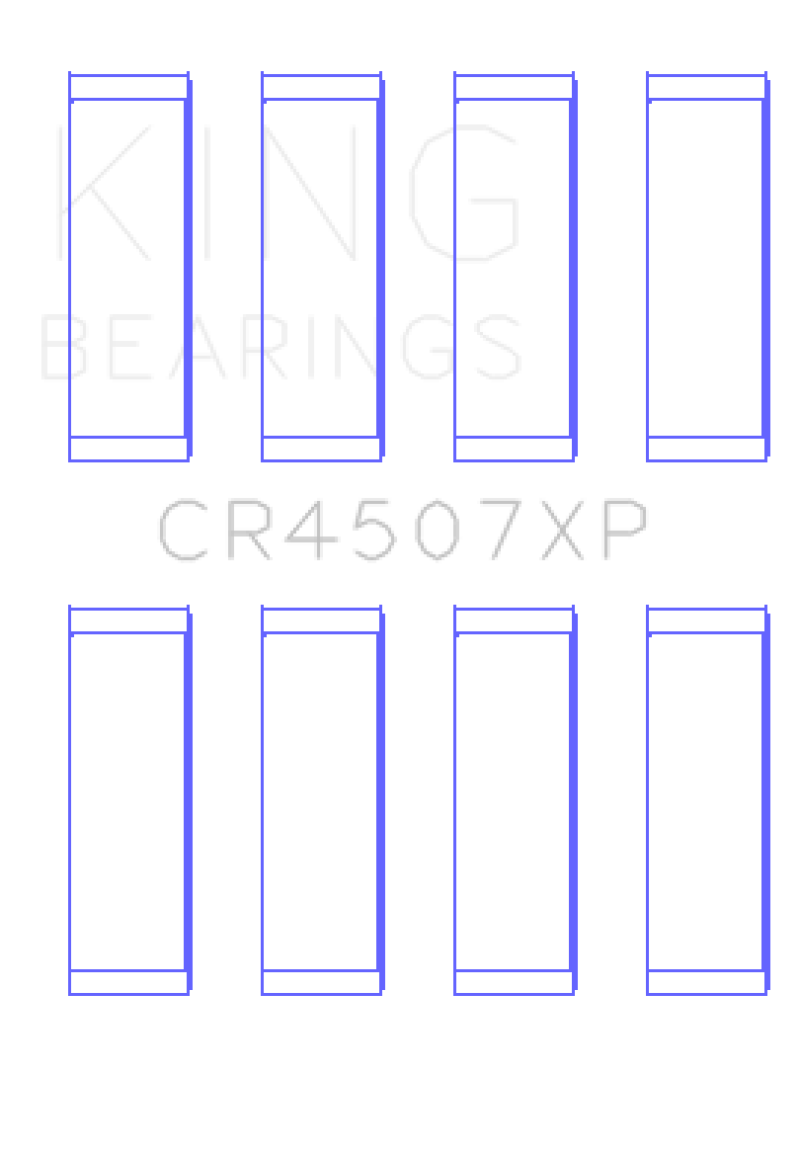 King Mazda Mzr 2.3L 16V / Ford Duratec 2.3L 16V Connecting Rod Bearing Set