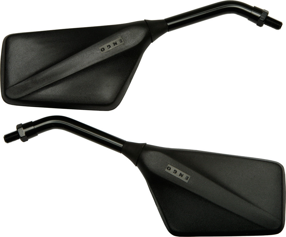 EMGO Trimline Mirrors Matte Black All Except Yam 20-97110