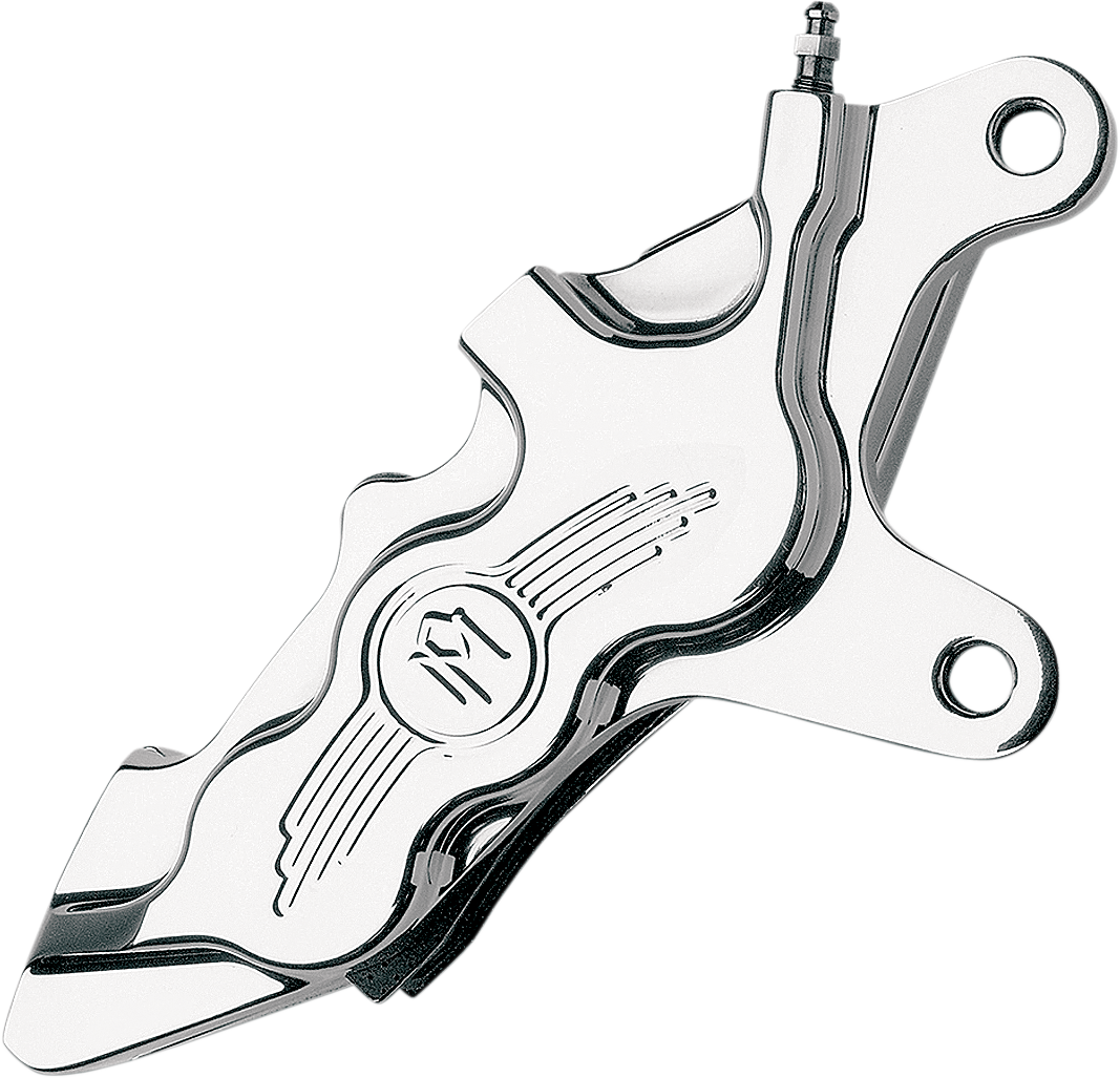 PERFORMANCE MACHINE (PM) 6 Piston Caliper - 11.5" - Right - Chrome 0051-2916-CH