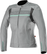 ALPINESTARS Stella Dyno v2 Jacket - Gray/Aqua - US 2 / EU 38 3112518-904-38