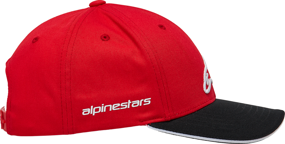 ALPINESTARS Rostrum Hat - Red/Black - One Size 1232810003010OS