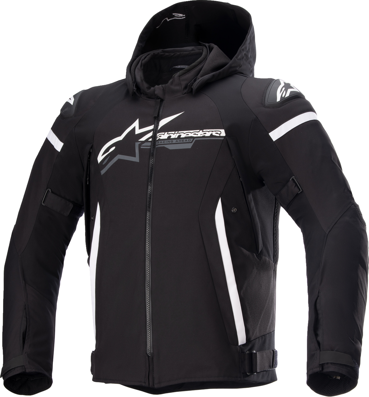 ALPINESTARS Zaca Waterproof Jacket - Black/White - Small 3206423-12-S