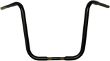 DRAG SPECIALTIES Handlebar - Buffalo Ape - 16" - TBW - Flat Black 0601-3507