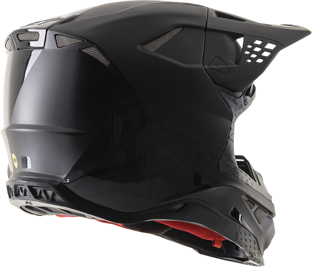 ALPINESTARS Supertech M8 Helmet - Echo - MIPS® - Black/Gray - Medium 8302621-1146-MD