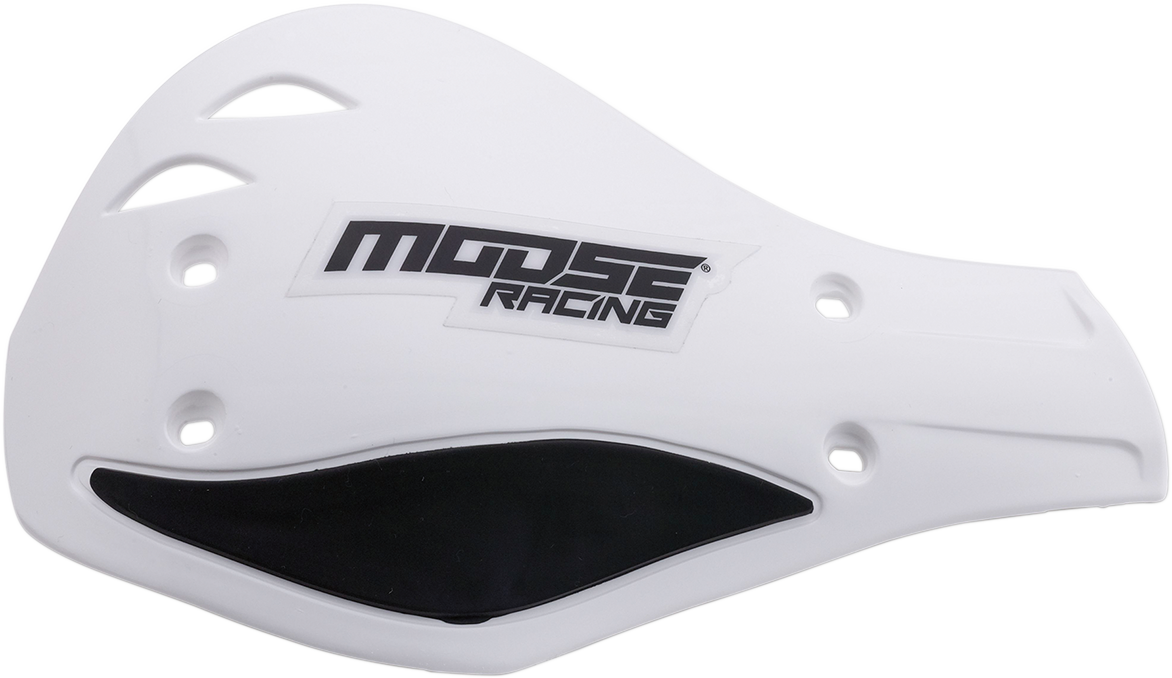 MOOSE RACING Handguards - Deflector - White/Black M51-120