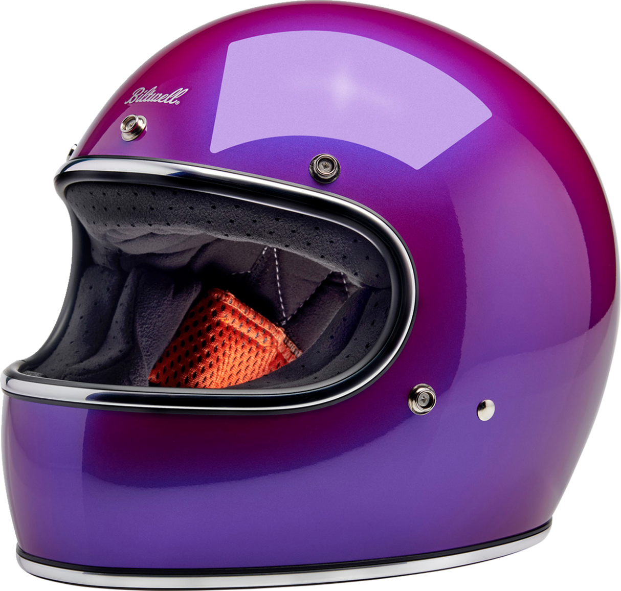 BILTWELL Gringo Helmet - Metallic Grape - XL 1002-339-505