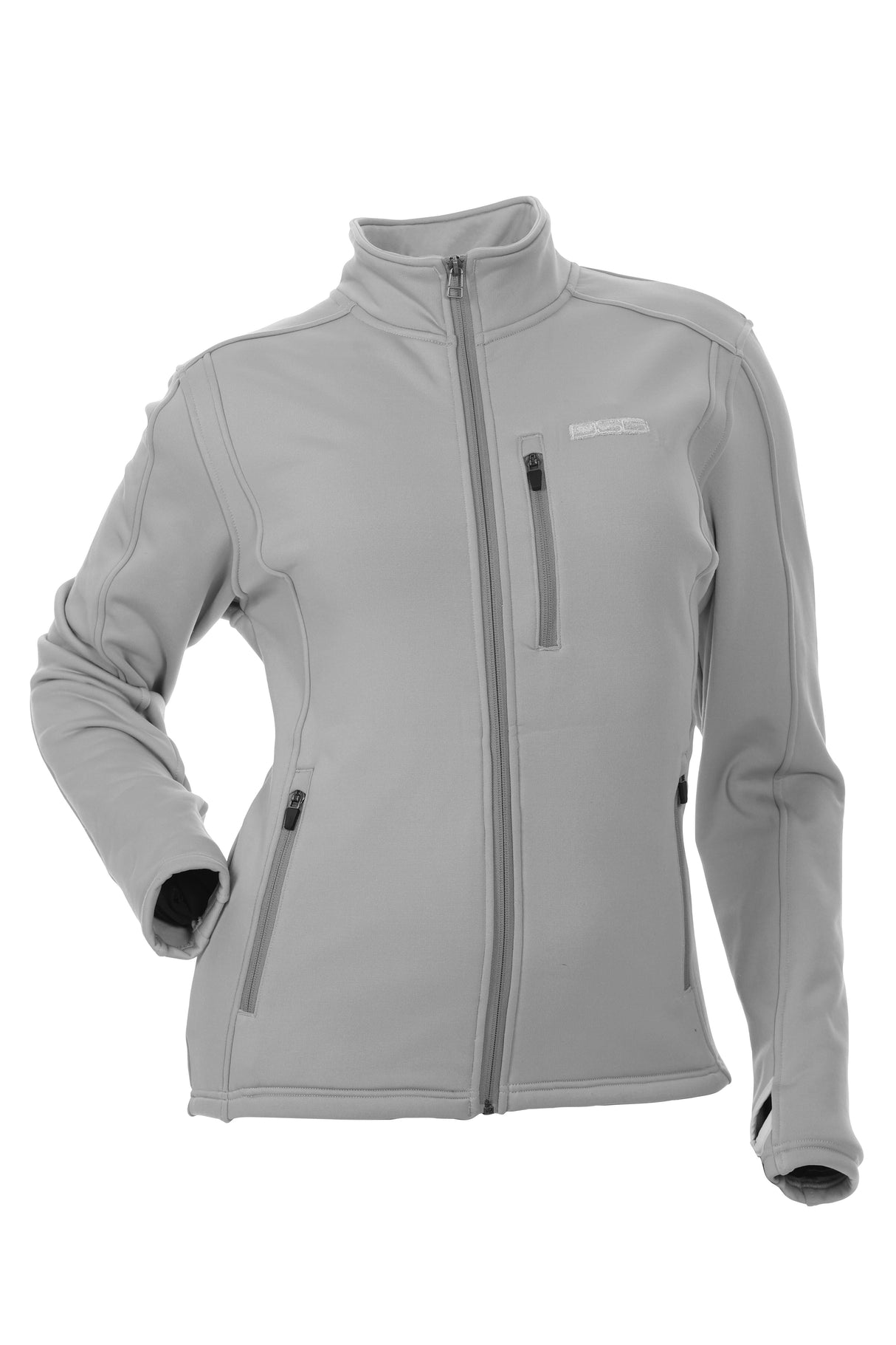 DSG Performance Fleece Zip Up Grey Lg 99428