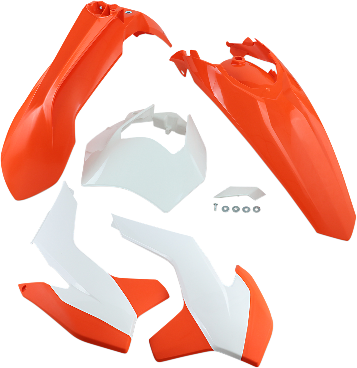 UFO Replacement Body Kit - OEM Orange/White KTKIT524999W