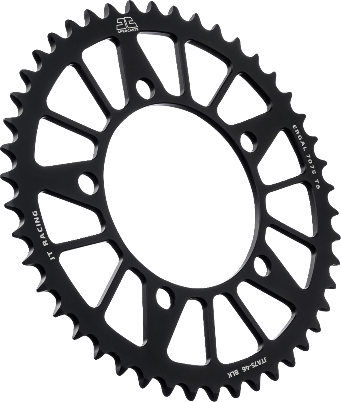 JT SPROCKETS Rear Sprocket - Black 520 - 46 Tooth - BMW S1000RR 2012-2018  JTA75.46BLK