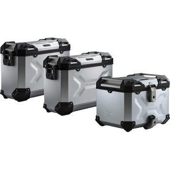 SW-MOTECH ADV.06.799.75002/S Adventure Luggage System - Silver - Yamaha Tenere 700 21-24 ADV.06.799.75002/S