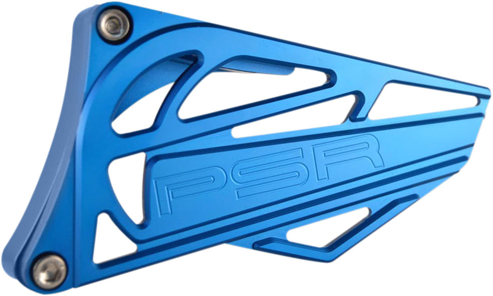 POWERSTANDS RACING Case Saver/Sprocket Cover - Blue 07-04150-25