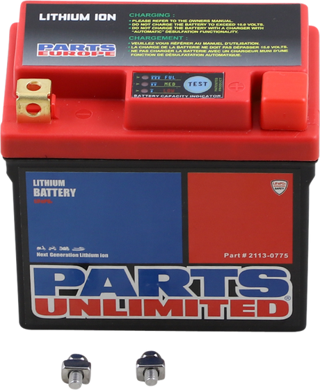 Parts Unlimited Li-Ion Battery - Hjtz7s-Fpp Hjtzs-Fpp