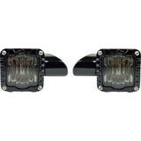 CUSTOM DYNAMICS Turn Signal - Shark Demon™ - LED - Front - Smoke Lens SD-RG-FT-AW