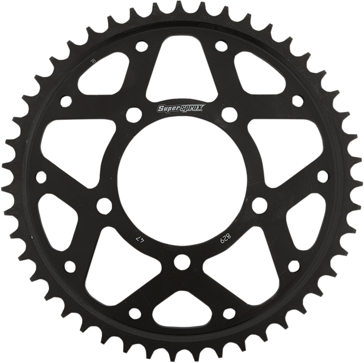 SUPERSPROX Rear Sprocket - 47 Tooth RFE-829-47-BLK