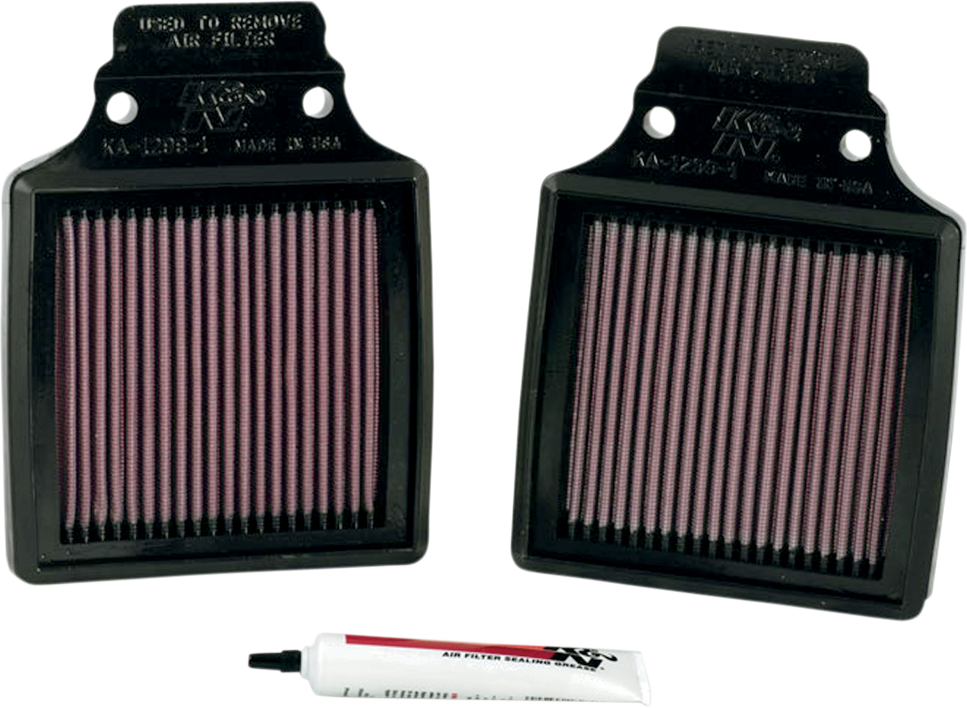 K & N Air Filter - ZX12R (Pair) KA-1299-1