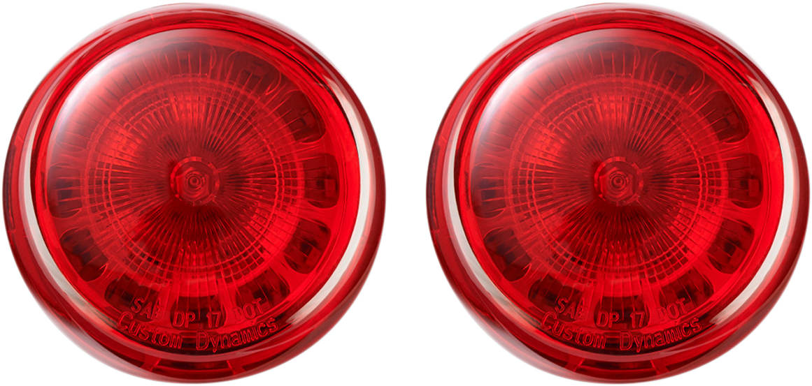 CUSTOM DYNAMICS Bullet Signal Insert - 1157 - Red PB-R-1157